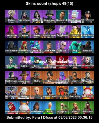 Compte Fortnite !!
