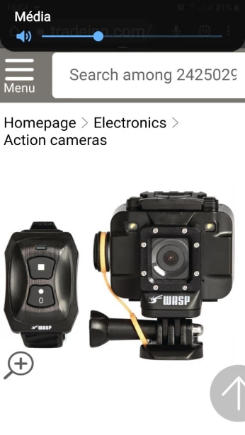 Wasp 9905 Wi-Fi Action Camera