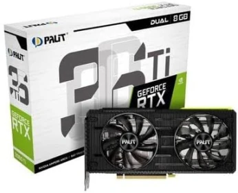 Palit GeForce RTX 3060 Ti Dual NVIDIA 8 Go GDDR6 OCCASION ( GARENTIE 4 MOIS )