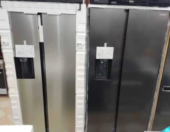Réfrigérateur Samsung 680L side by side noir inox