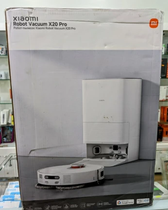 Xiaomi Robot Vacuum X20 Pro avec Station de Vidage 160 minutes Navigation LiDAR