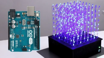 Led cube Fonction par un arduino.