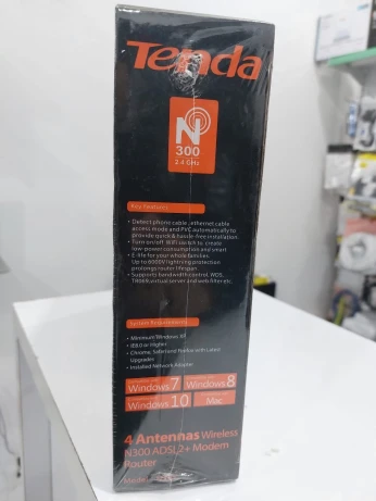 MODEM TENDA D305 ADSL2+ 4 ANTENNAS