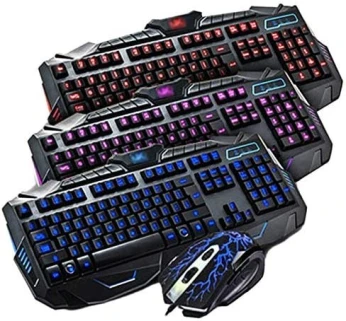 COMBO CLAVIER+SOURIS GAMER LED V100