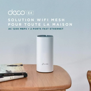 Système WiFi TP-Link Deco Mesh E4 (3-pack)