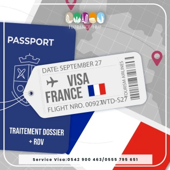TRAITEMENT DOSSIER VISA FRANCE معالجة طلبات فيزا فرنسا