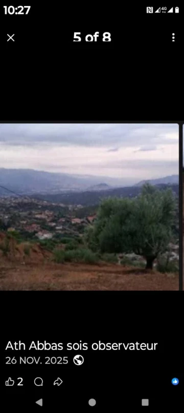 Vente Terrain Béjaïa Ighil ali 9