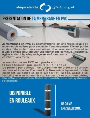 MEMBRANE EN PVC Oran Bir el djir - Ouedkniss.com - Algérie