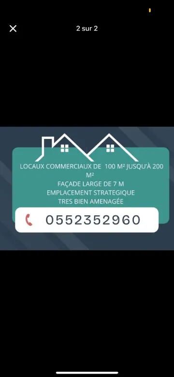 Vente Local Alger Bir mourad rais