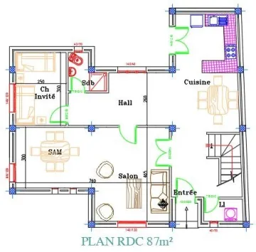 Vente Villa Blida Guerrouaou 12