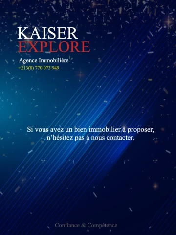 Cherche achat Appartement Alger Said hamdine