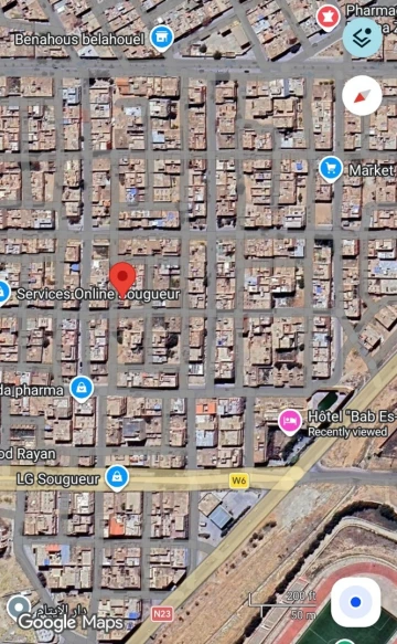 Vente Terrain Tiaret Sougueur