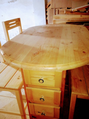 Table de cuisine pliable en bois 103L x 76l x 74H cm - الجزائر الجزائر