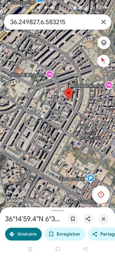 Vente Appartement F3 Constantine El khroub