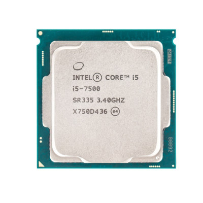CPU SANS VENTILO Core i5 7500 Quad-Core processor LGA1151 3.4GHz Desktop CPU