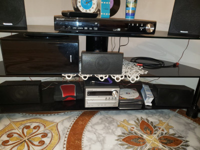 home-cinema-sharp-et-mini-chaine-panasonic-blida-algerie