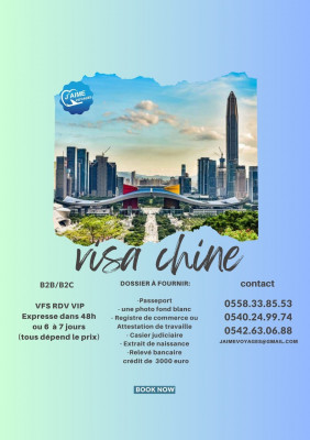 disponible visa chine 