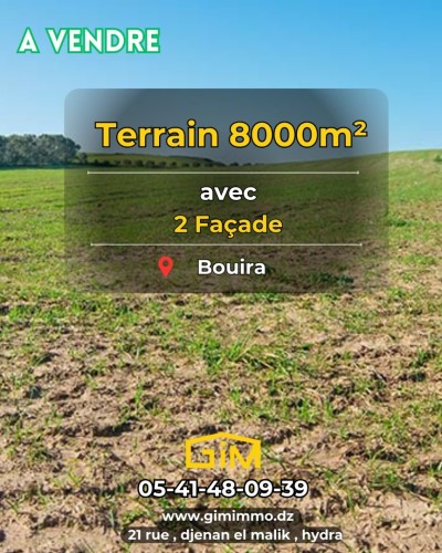 Sell Land Bouira Oued el berdi