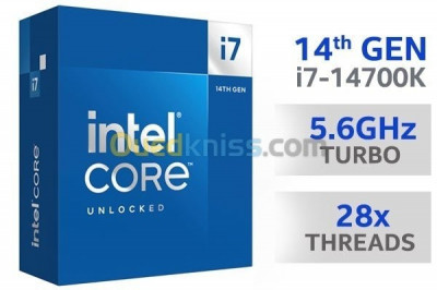 Processeur Intel Core I7-14700K 3.4GHZ-5.6 GHz