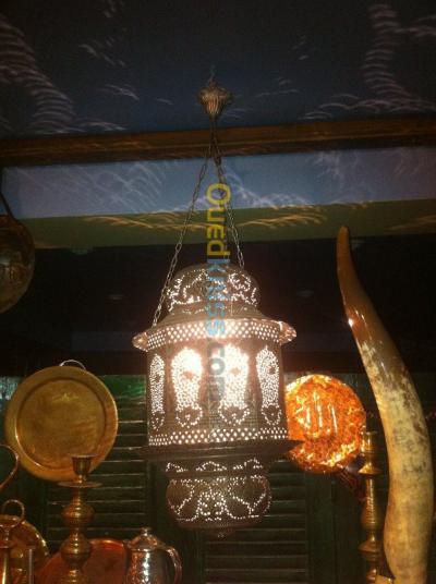 Lustre oriental ciselé 