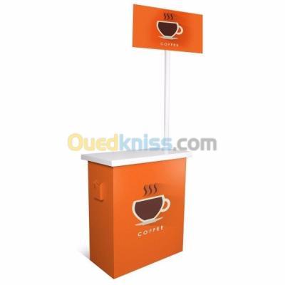 Comptoir  pour l'animation des ventes