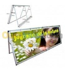 Stands d'extérieurs, équipement visuel