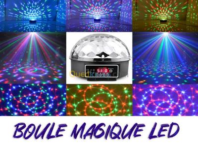Jeux de lumière boule magique à LED