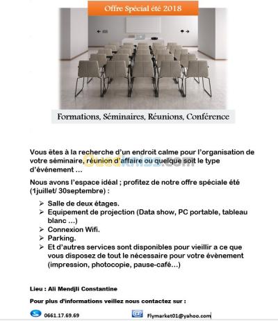constantine-el-khroub-algeria-schools-training-location-salle-de-séminaire-réunion