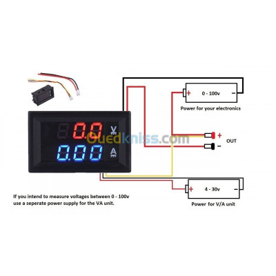 composants-materiel-electronique-voltmetre-amperemetre-100v-arduino-blida-algerie