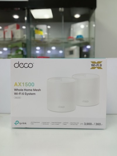 ROUTEUR TP-Link MESH WIFI 6 AX1500 POUR TOUTE LA MAISON DECO X10 V2 (2-pack)