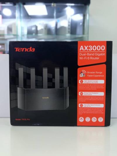 ROUTEUR AX3000 GIGABIT WIFI6 DUAL BAND TENDA TX12L PRO