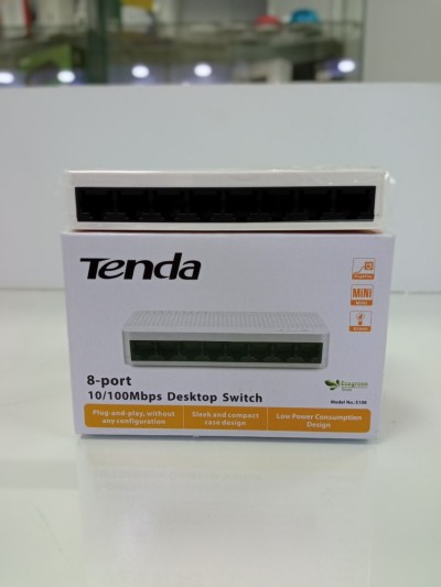 TENDA SWITCH DE BUREAU ETHERNET à 8 PORTS S108