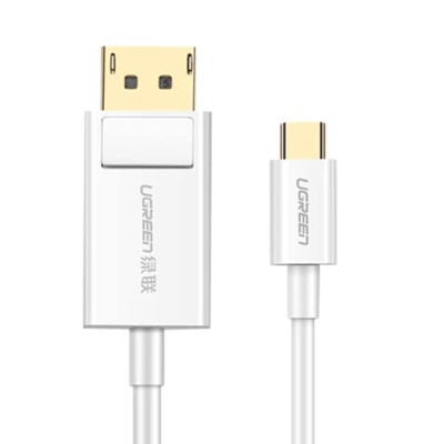 ugreen usb type c to dp cable 1.5m white
