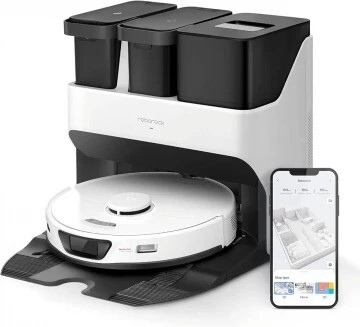 Robot Roborock S7 Max Ultra 5500Pa Lavage Séchage Et Remplissage Automatique Vocale/APP