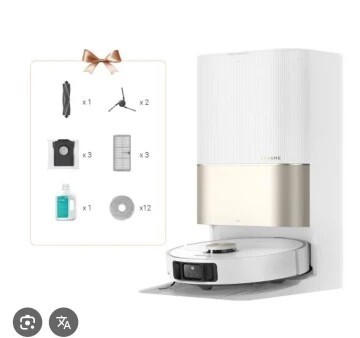 Aspirateur Robot Laveur DREAME X40 ULTRA COMPLET Couleur Blanc