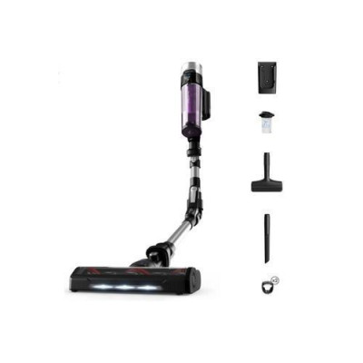 Rowenta Aspirateur balai sans file 2en1 X-FORCE 9.60 noir/violet - RH2037