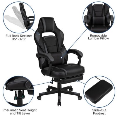 FAUTEUIL ERGONOMIQUE AVEC REPOSE TETE 3