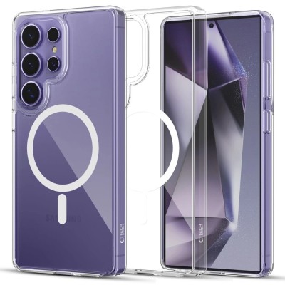 Antichoc Transparent Samsung Galaxy S25 Ultra Coque S25 Ultra Magnétique Etuit