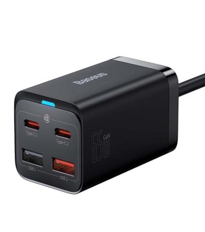 Baseus Chargeur de bureau 2 x USB Type C