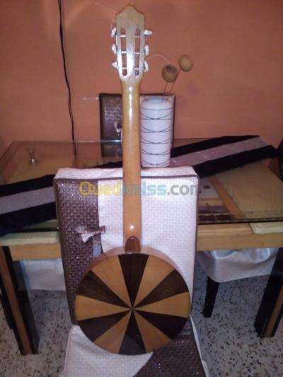 instrument-a-cordes-vente-banjo-guitare-tres-bon-etat-tizi-ouzou-algerie