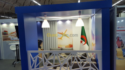 Aménagement Stand d'exposition Algerie