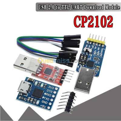 Convertisseur USB TTL CP2102 arduino 