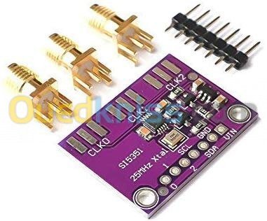 components-electronic-material-generateur-de-lhorloge-8-khz160-mhz-si351a-arduino-blida-algeria