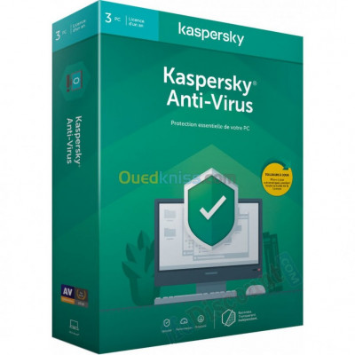  clé Kaspersky Anti-Virus2020  2 ans 