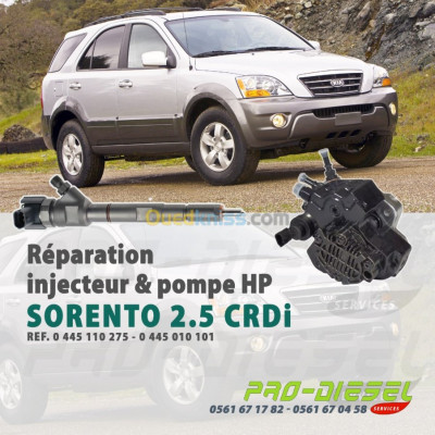 Réparation HP & Injecteur 2.2 CRDI