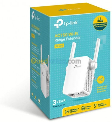 TP-Link RE205 AC750 Répéteur WiFi 
