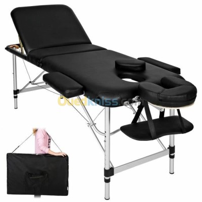 TABLE DE MASSAGE PLIANTE EN ALUMINIUM