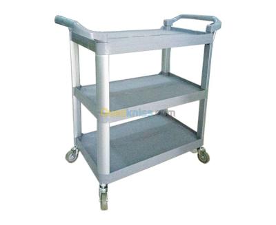 GUÉRIDON EN PVC À (03) TROIS ÉTAGES