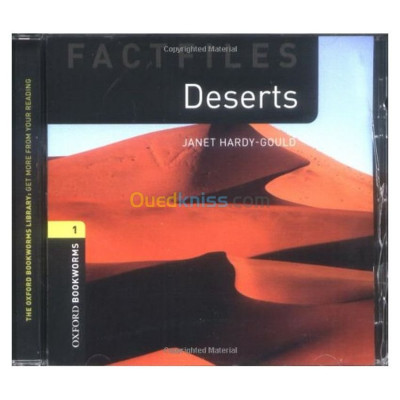 Factfiles: Deserts: 400 Headwords (Oxford Bookworms ELT) [Audiobook] [Audio CD]