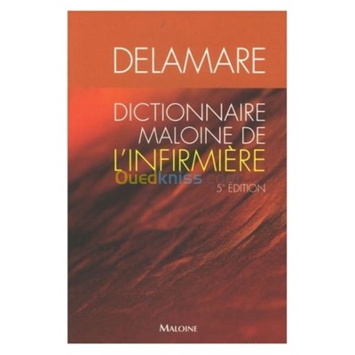 الجزائر-درارية-كتب-و-مجلات-dictionnaire-maloine-de-l-infirmière